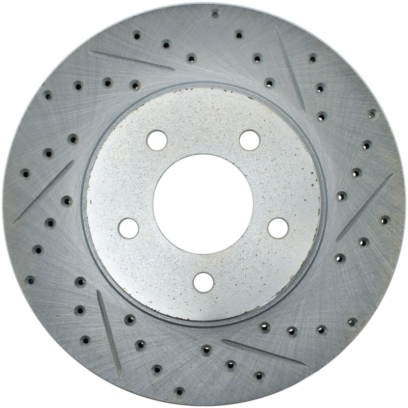 StopTech Select Sport Drilled & Slotted Rotor - Front Right