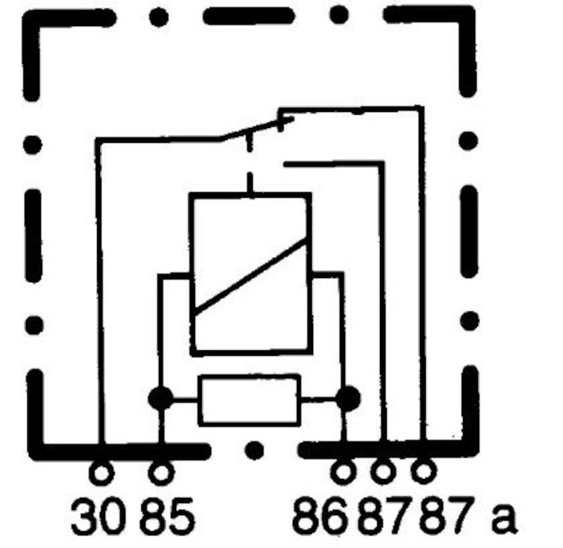 Hella Relay 12V 20/40A Spdt Res Bkt