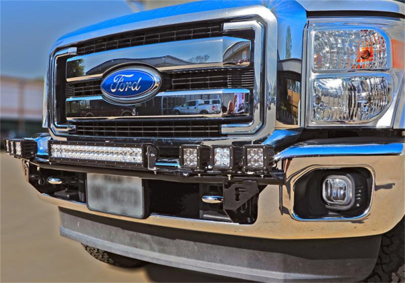 N-Fab Light Bar 99-07 Ford F250/F350 Super Duty/Excursion - Tex. Black - Multi-Mount