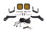 Diode Dynamics 17-20 Ford Raptor SS5 Bumper LED Pod Light Kit - Yellow Pro Driving