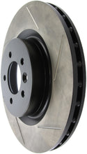 Load image into Gallery viewer, StopTech Power Slot 10-12 Land Rover LR4 / 06-09 Range Rover Sport S/C Left Front Slotted Rotor