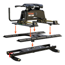 Load image into Gallery viewer, Curt X5 Gooseneck-to-5th-Wheel Adapter Plate for Double Lock EZr