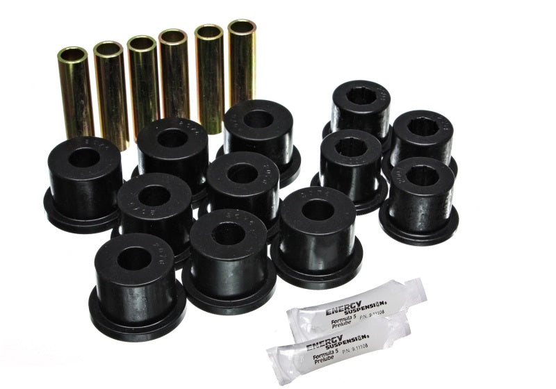 Energy Suspension GM Rear Spring & Shackle - Black - GTR Auto
