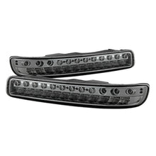 Load image into Gallery viewer, xTune GMC Sierra 99-06 Full LED Bumper Lights Smoke CBL-JH-GS99-LED-SM