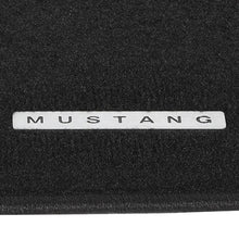 Load image into Gallery viewer, Ford Racing 06-09 Mustang Black Floor Mats w/Mustang Tag