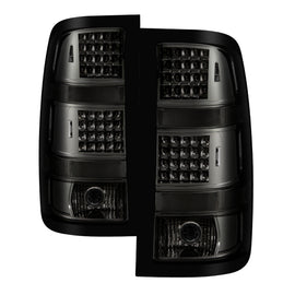 xTune GMC Sierra 07-13 (Not Fit 3500 Dually 4 Rear Wheels) LED Tail Lights Smoked ALT-JH-GS07-LED-SM