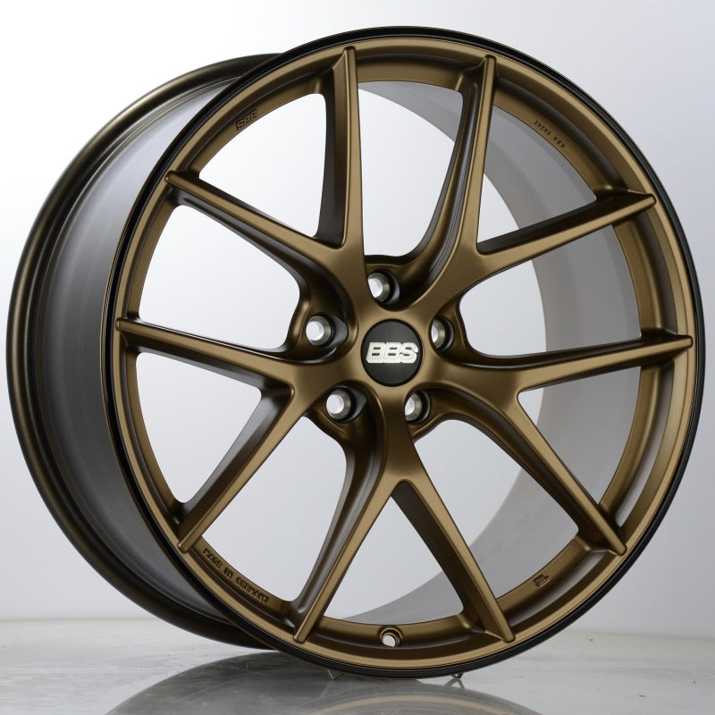 BBS CI-R 19x9 5x120 ET44 Bronze Rim Protector Wheel -82mm PFS/Clip Required