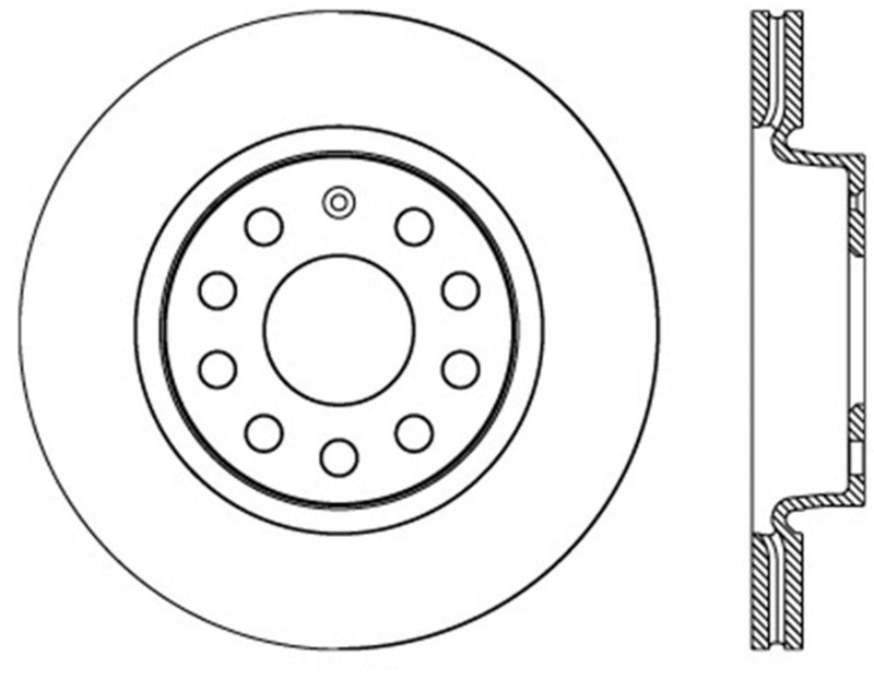 StopTech Slotted Sport Brake Rotor
