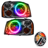 Oracle 01-04 Nissan Frontier SMD HL - Dual Halo - ColorSHIFT NO RETURNS