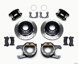 Wilwood D154 P/S Park Brake Kit Drilled New Big Ford 2.50in Offset