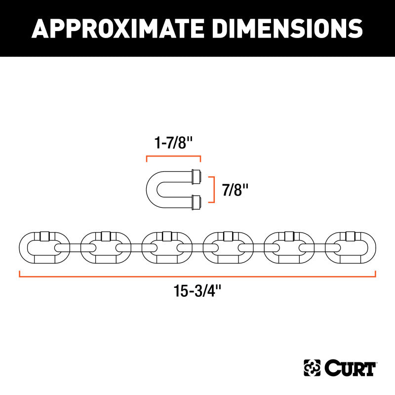 Curt Replacement Weight Distribution Chain Kit