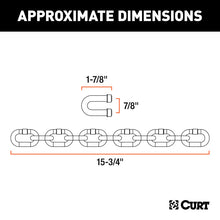 Load image into Gallery viewer, Curt Replacement Weight Distribution Chain Kit