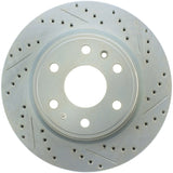 StopTech Select Sport Drilled & Slotted Rotor - Left Front/Rear