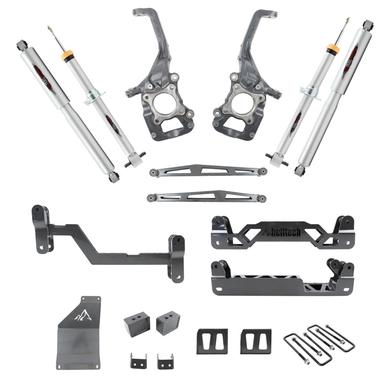 Belltech 15-20 Ford F-150 6in-7in Lift Kit w/ Trail Performance Struts & Shocks