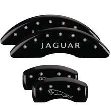 Load image into Gallery viewer, MGP 4 Caliper Covers Engraved Front &amp; Rear Acura Black finish silver ch