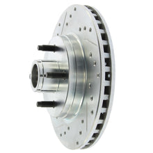 Load image into Gallery viewer, StopTech Select Sport 90-93 Ford Mustang 8 Cyl (Exc Cobra Rr Disc) Slotted/Drilled Right Front Rotor