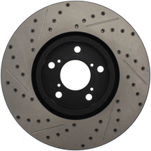 Load image into Gallery viewer, StopTech 07-08 Acura MDX SportStop Slotted &amp; Drilled Left Front Rotor