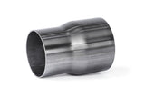 Exhaust Reducer; 76 mm. / 60 mm. Reduction; Non-Polished; 1 lbs.;