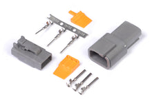 Load image into Gallery viewer, Haltech Matching Set of Deutsch DTM-3 Connectors 7.5 Amp Plug &amp; Pins
