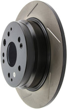 Load image into Gallery viewer, StopTech Power Slot 01-03 Acura CL 3.2L V6 Slotted Rear Left Rotor