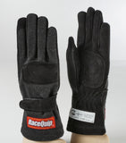 RaceQuip Black 2-Layer SFI-5 Glove Kid - XXXS K5
