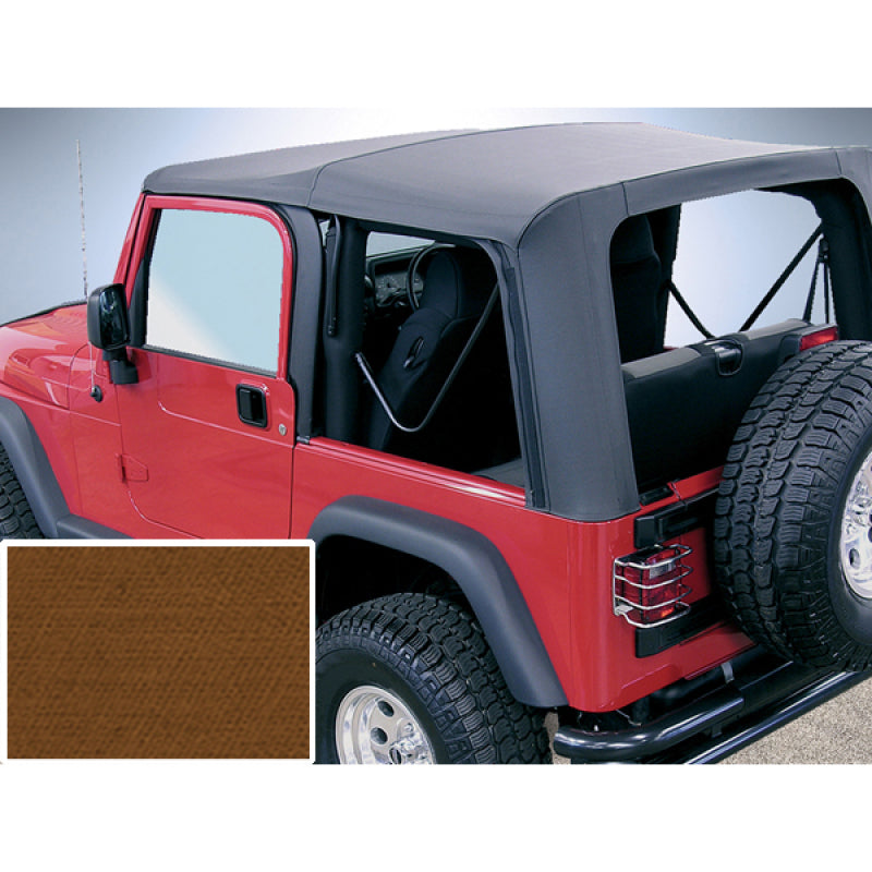 Rugged Ridge S-Top Dark Tan Tinted Windows 97-02 Jeep Wrangler TJ