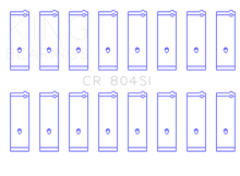 Load image into Gallery viewer, King Engine Bearings Ford 260CI/289CI/302 5.0L (Size 020) Windsor Connecting Rod Bearing Set