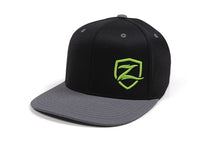 Load image into Gallery viewer, Zone Offroad Black Flatbill Hat - Snapback