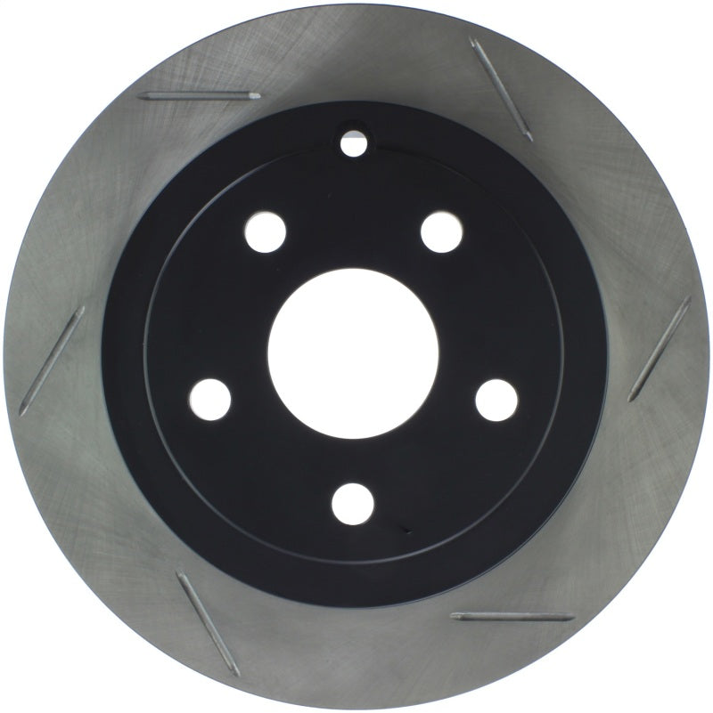 StopTech Power Slot 08-09 Pontiac G8 V6 Rear Left Slotted Rotor