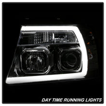 Load image into Gallery viewer, Spyder 04-08 Ford F-150 Light Bar Projector Headlights - Chrome (PRO-YD-FF15004V2-LB-C)