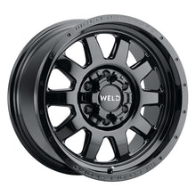 Load image into Gallery viewer, Weld Off-Road W168 18X9 Stealth 5X114.3 5X127 ET-12 BS4.50 Gloss Black 78.1
