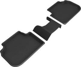 3D MAXpider 20-22 BMW 2 Series Gran Coupe Kagu Second Row Floormat - Black