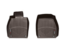 Load image into Gallery viewer, WeatherTech 2012-2015 Porsche 911 (911) Front FloorLiner - Cocoa