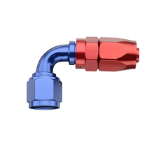 Load image into Gallery viewer, Fragola -8AN x 90 Degree Pro-Flow Hose End