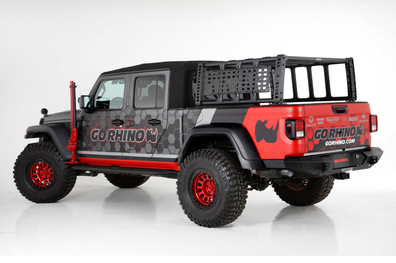 Go Rhino 19-21 Jeep Gladiator XRS Overland Xtreme Rack - Box 1 (Req. gor5950000T-02) - GTR Auto