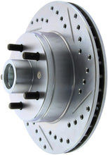 Load image into Gallery viewer, StopTech 68-73 Ford Mustang Select Sport Slotted &amp; Drilled Front Left Rotor