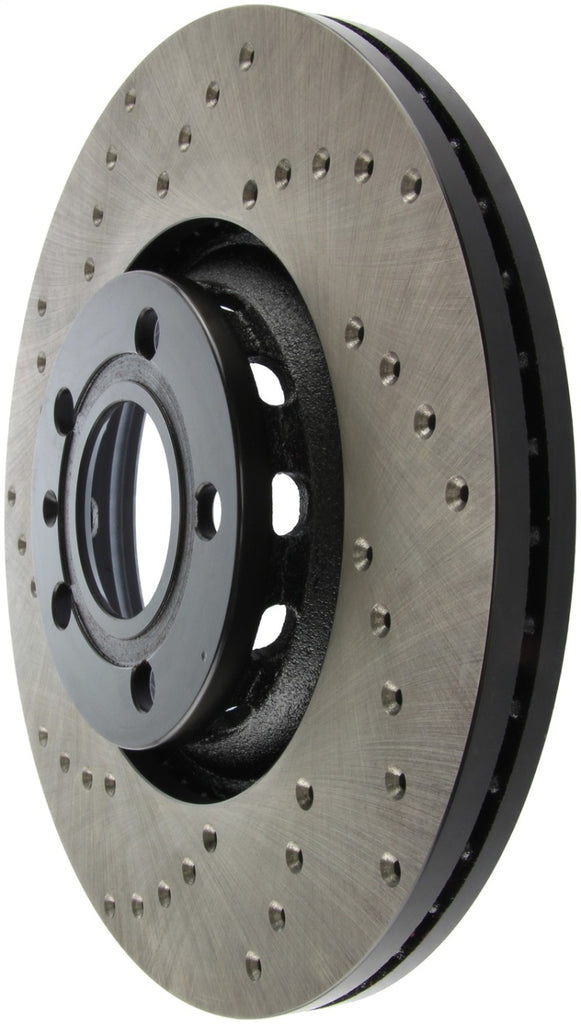 StopTech Power Slot 98-04 Audi A6 Quattro Avant Front Right Drilled Rotor
