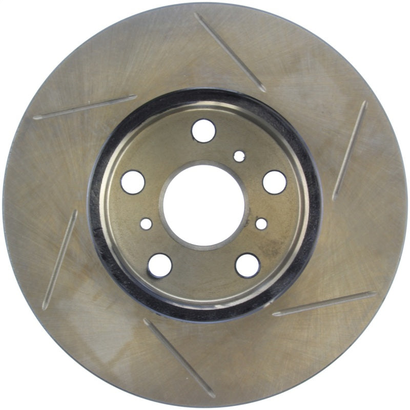 StopTech Power Slot 90-91 Toyota Celica GT/GT-S Front Right SportStop Slotted Rotor