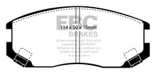 Load image into Gallery viewer, EBC 91-94 Dodge Colt 1.5 Yellowstuff Front Brake Pads