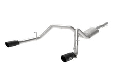 Load image into Gallery viewer, aFe Apollo GT Series 3 IN 409 SS Cat-Back Exhaust System w/ Black Tip GM Sierra 1500 09-18