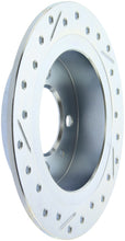 Load image into Gallery viewer, StopTech Select Sport Drilled &amp; Slotted Rotor - Rear Left