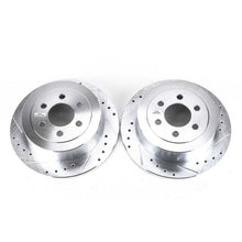 Load image into Gallery viewer, Power Stop 03-04 Dodge Dakota Rear Evolution Drilled &amp; Slotted Rotors - Pair