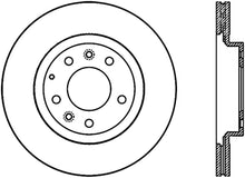 Load image into Gallery viewer, StopTech 06-15 Mazda Miata MX-5 Cryo Sport Slotted Vented Front Left Brake Rotor