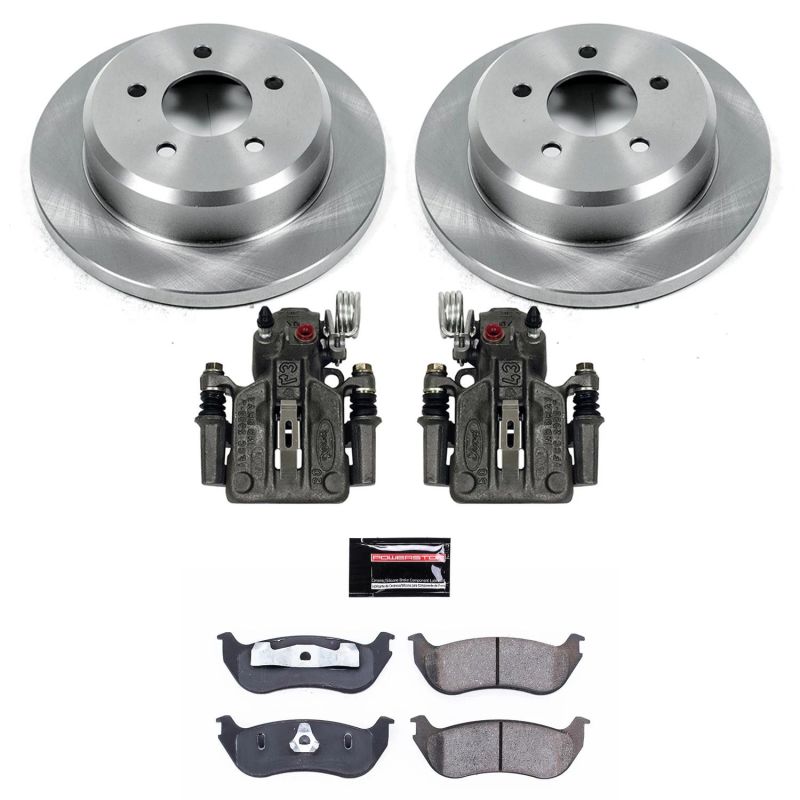 Power Stop 1996 Lincoln Town Car Rear Autospecialty Brake Kit w/Calipers