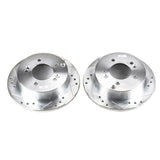 Power Stop 06-10 Hyundai Sonata Rear Evolution Drilled & Slotted Rotors - Pair