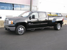 Load image into Gallery viewer, N-Fab Nerf Step 07-10 Chevy-GMC 2500/3500 Crew Cab 8ft Bed - Gloss Black - Bed Access - 3in