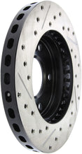 Load image into Gallery viewer, StopTech 90-99 Eagle Talon / 4/89-01 Mitsubishi Eclipse Left Front Slotted &amp; Drilled Rotors