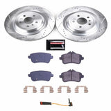 Power Stop 13-16 Mercedes-Benz GL350 Rear Z23 Evolution Sport Brake Kit