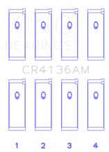 Load image into Gallery viewer, King Engine Bearings 91-02 Nissan SR20DE L4 DOHC 16 Valves  (Size +0.50) Rod Bearing Set