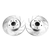 Load image into Gallery viewer, Power Stop 2018 Honda Accord Front Evolution Drilled &amp; Slotted Rotors - Pair